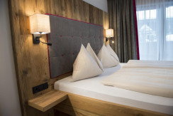 Blick zum Bett Blick zum Bett