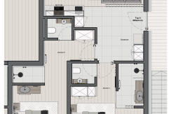 Grundriss- TOP 8 Mitterhorn Grundriss- TOP 8 Mitterhorn