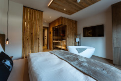 Schlafzimmer inkl. privater Sauna Schlafzimmer inkl. privater Sauna