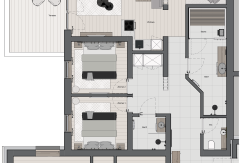 Grundriss- TOP 3 Rothorn Grundriss- TOP 3 Rothorn