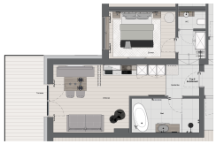 Grundriss- TOP 5 Schihorndl Grundriss- TOP 5 Schihorndl