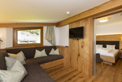 zimmer-Suite Pillersee Wohnraum Schlafraum Kombi 4
