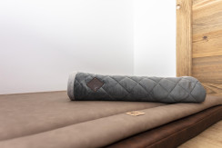 orthopädisches Hundebett mit Kuscheldecke orthopädisches Hundebett mit Kuscheldecke