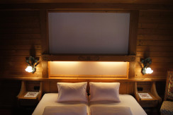 Schlafzimmer mit Beleuchtung Schlafzimmer mit Beleuchtung