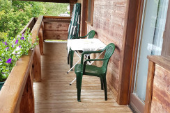 Balkon Südseite Jakobskreuz