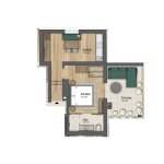 Photo of Apartment, shower and bath, toilet, 1 bed room