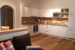 Wohnküche mit Küchenblock