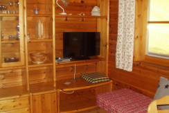 Wohnküche mit Sat TV